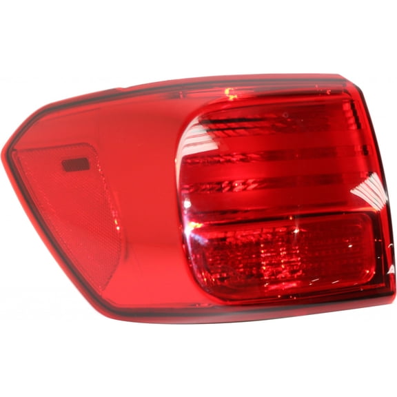 For Kia Sedona Tail Light Assembly 2015 2016 Driver Side Outer Bulb Type CAPA KI2804117 | 92401 A9020