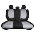 thumbnail image 1 of For Kia Seltos 2021-2024 FH Group Neoprene Custom Fit Car Seat Covers - Gray/Black Rear Seats, 1 of 5