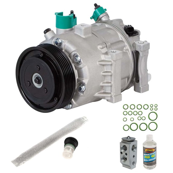 For Kia Sorento 2016 OEM AC Compressor w/ A/C Repair Kit - BuyAutoParts