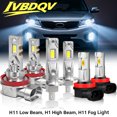 thumbnail image 1 of For Kia Sorento SX 2011-2013 LED Headlight Hi-Lo Beam + Fog Lamp 6000K Super Bright Plug & Play 6X, 1 of 13