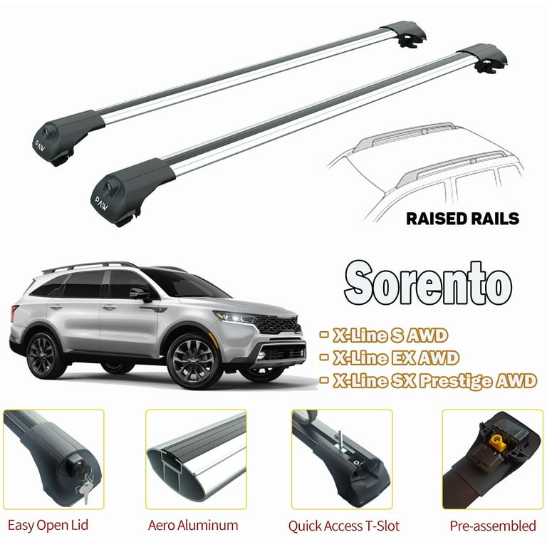 2021-2023 Nissan Rogue Roof Rack Cross Bars