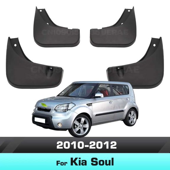 For Kia Soul 2010 2011 2012 Fender Mudguard Mud Flaps Guard Splash Flap Mudguards Car Accessories