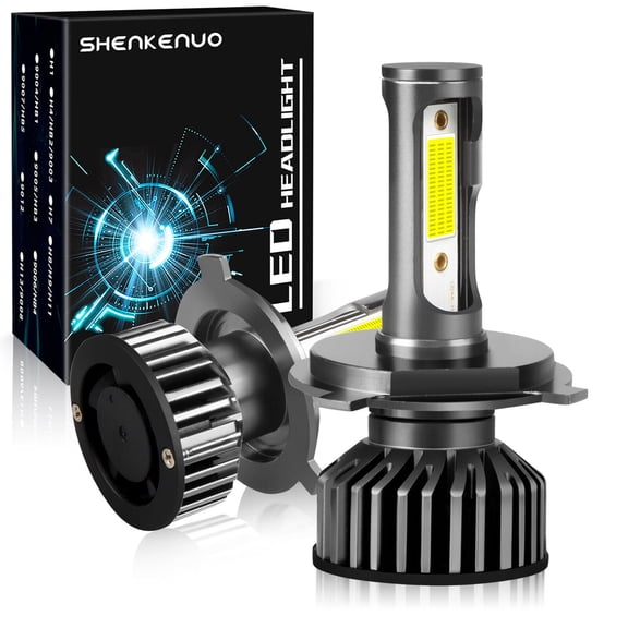 For Kia Soul 2010 2011 LED Headlight Bulbs 9003 H4 High and Low Beam 2pcs