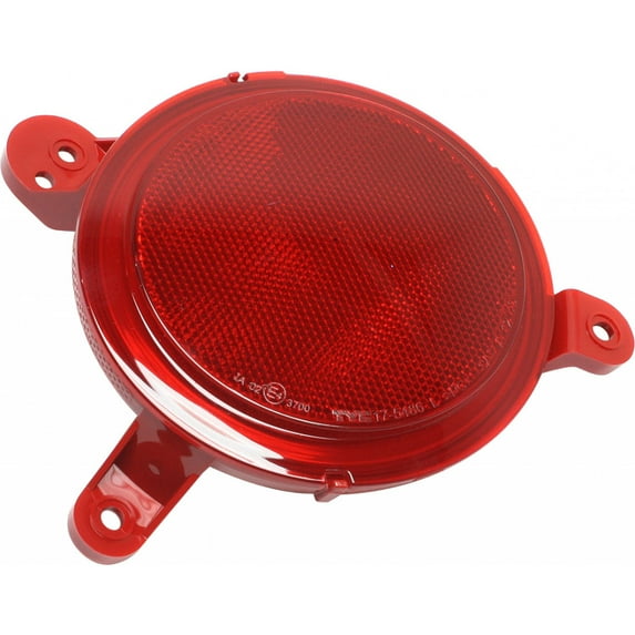 Carlights360 For Kia Soul 2014 2015 2016 Rear Reflector Lamp Assembly Unit Driver Side DOT Certified KI1184106N | 92451 B2000