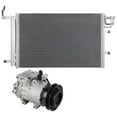 thumbnail image 1 of For Kia Spectra 2.0L 2007 2008 2009 OEM AC Compressor w/ A/C Condenser Drier - BuyAutoParts, 1 of 5