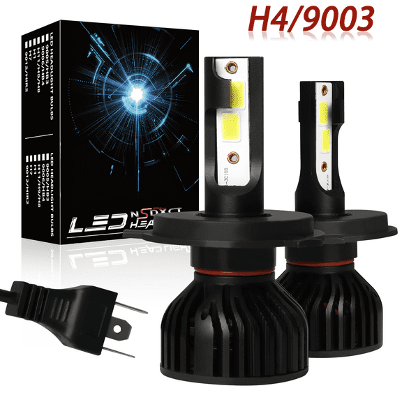 For Kia Spectra 2005-2009 LED Headlight High Low beam bulbs 6000K 4pcs