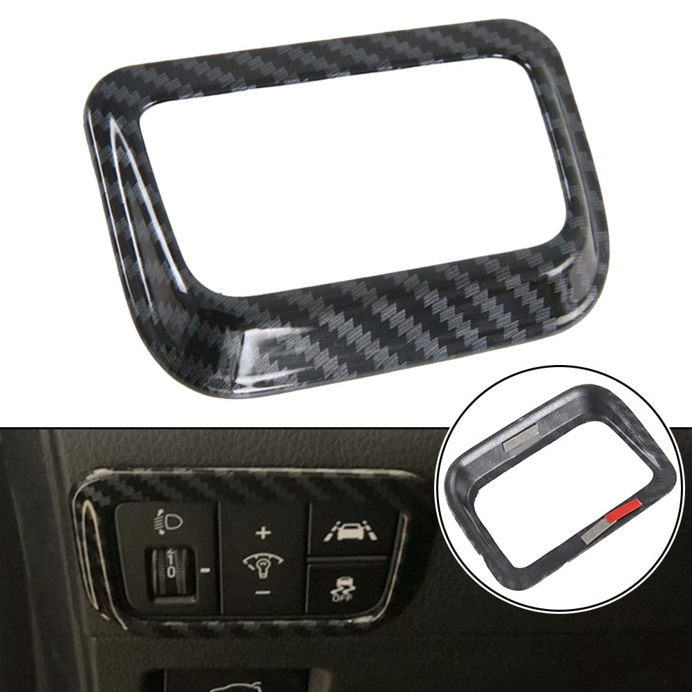 For Kia For K5 For Optima 20212024 Carbon Fiber Side Dash Control Cover Trim