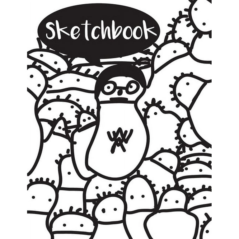 Sketchbook for Kids: Large Notebook for Drawing, Doodling or