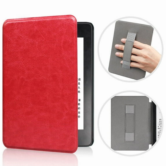 For Kindle Paperwhite 12th Generation-2024 7" Flip Case,Hand Strap Feature Cover
