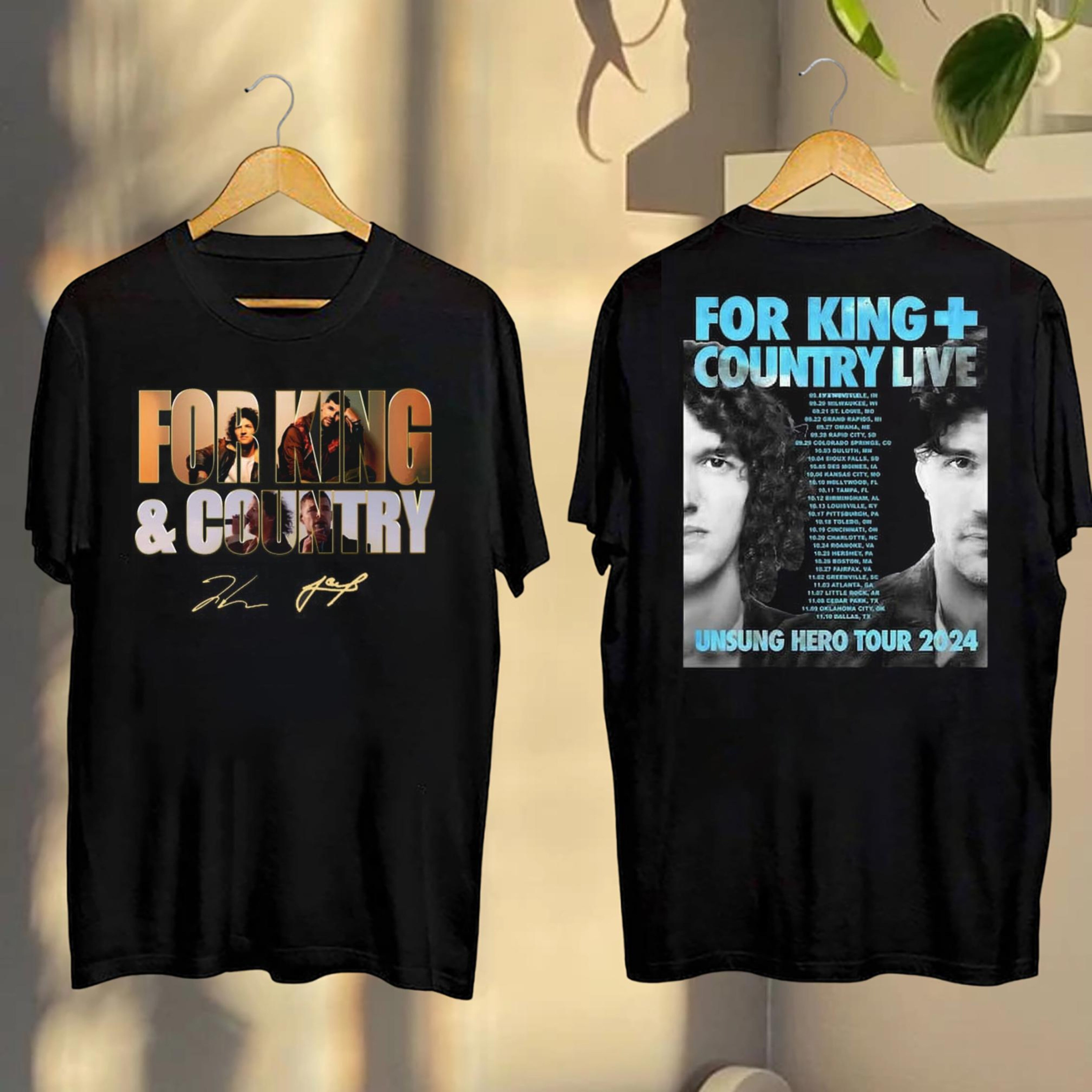 For King And Country Merch, For King And Country 2024 Concert, 2024 For