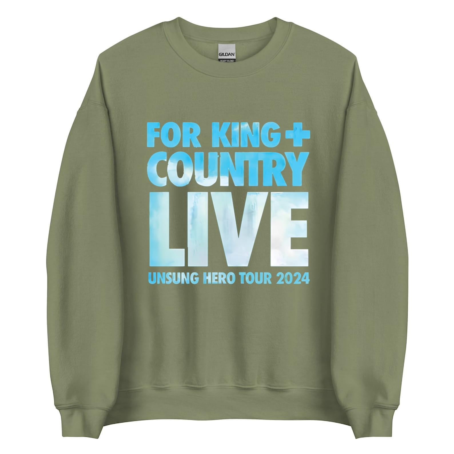 For King + Country Unsung Hero Tour 2024 Shirt, For King & Country Band