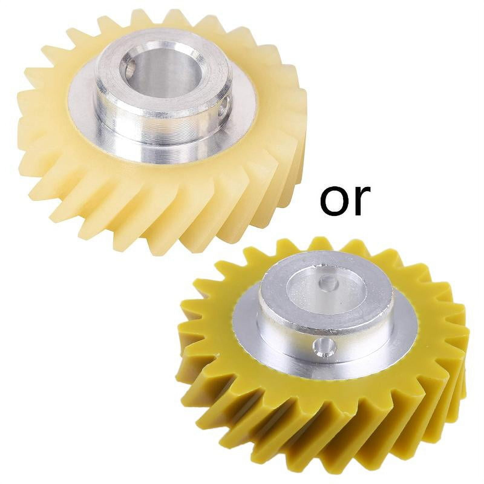 HQRP 88777257232 4-Pack Mixer Worm Gear compatible with KitchenAid