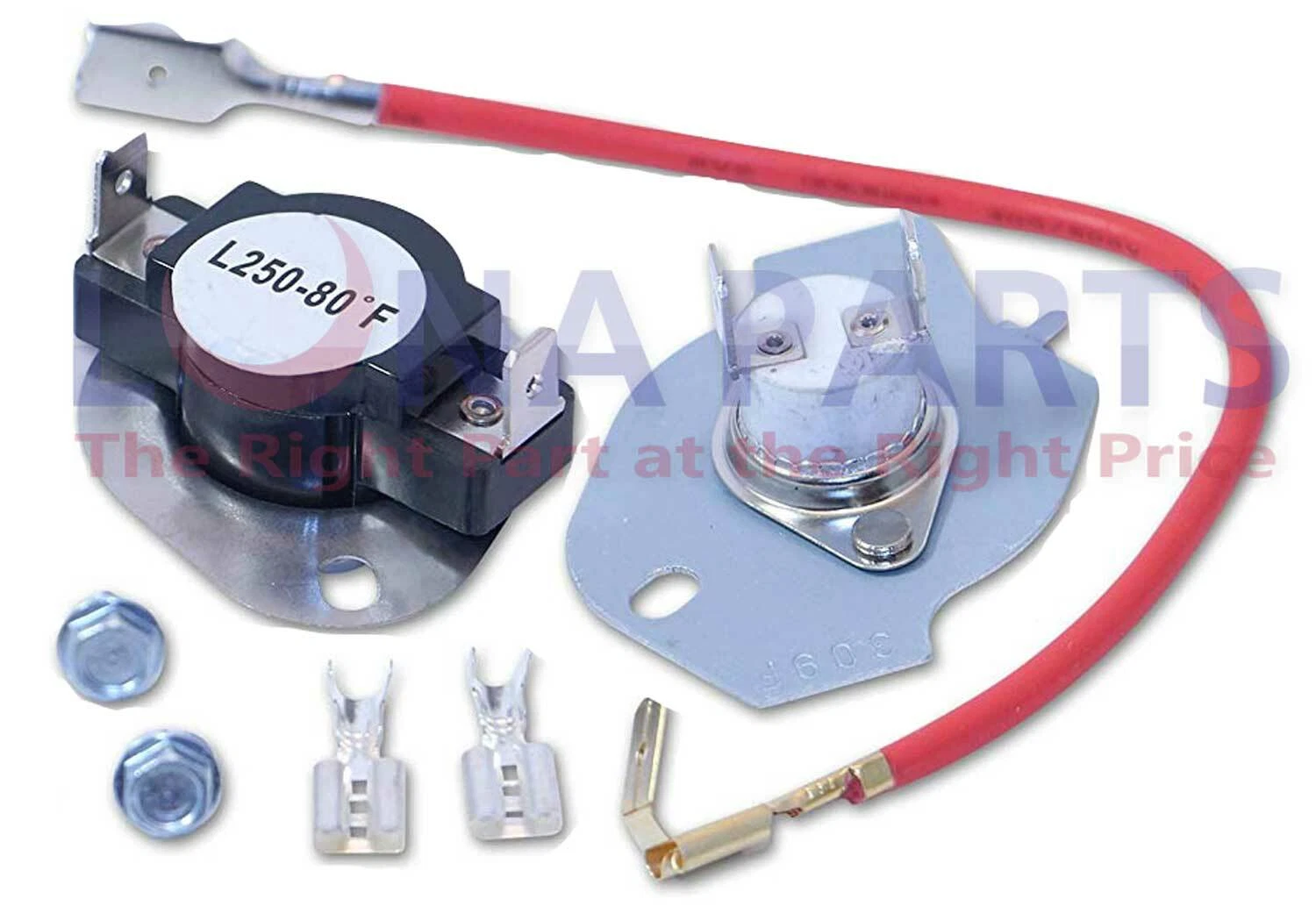 For Kitchenaid Estate Dryer Thermostat Thermal Fuse Kit Ya-Ps334299 Oem Part