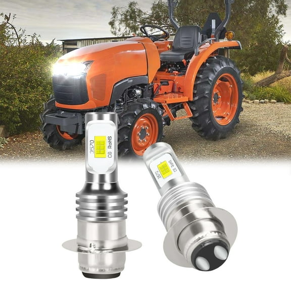 For Kubota L2501H L3200 L3301 L3800 TC422-30050 LED Headlight light bulbs