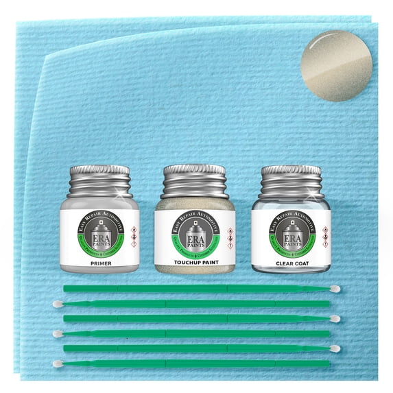 For LAND ROVER (751/HES - Vienna Green Metallic) Exact Match Automotive Touch Up Paint Jar - Premium Kit