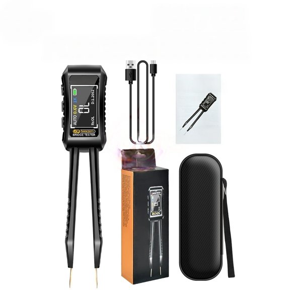 For LCR Digital Bridge Multimeter Smart SMD Tester High-precision Resistance Capacitance Meter Diode Inductance Tester Tools