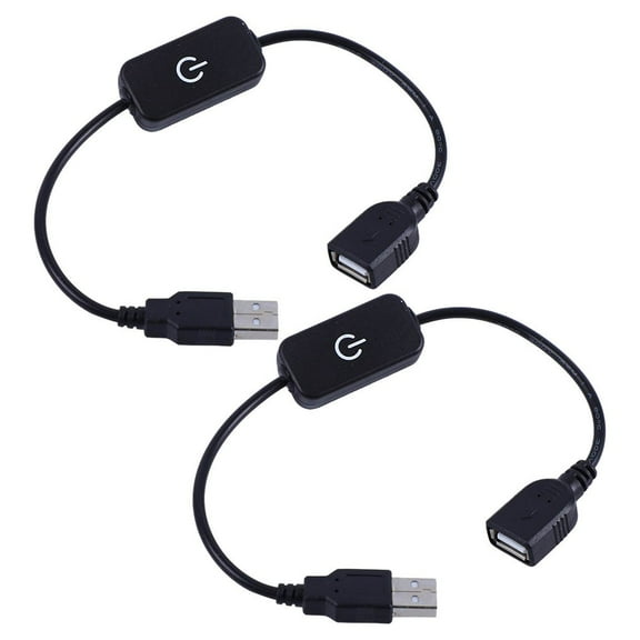 For LED Touch Dimmer Switch 2Pcs for USB Desk Lamps and For LED Light Strips