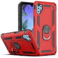 thumbnail image 1 of For LG Aristo 6 / K33 360° Rotating Metal Ring Holder Kickstand Magnetic Car Mount Protective Case Cover Red, 1 of 1