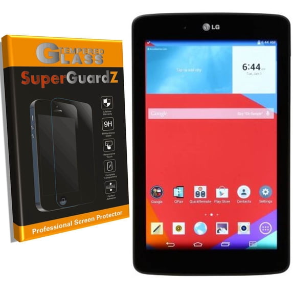 For LG G Pad 8.3 LTE - SuperGuardZ Tempered Glass Screen Protector, 9H, Anti-Scratch, Anti-Bubble, Anti-Fingerprint