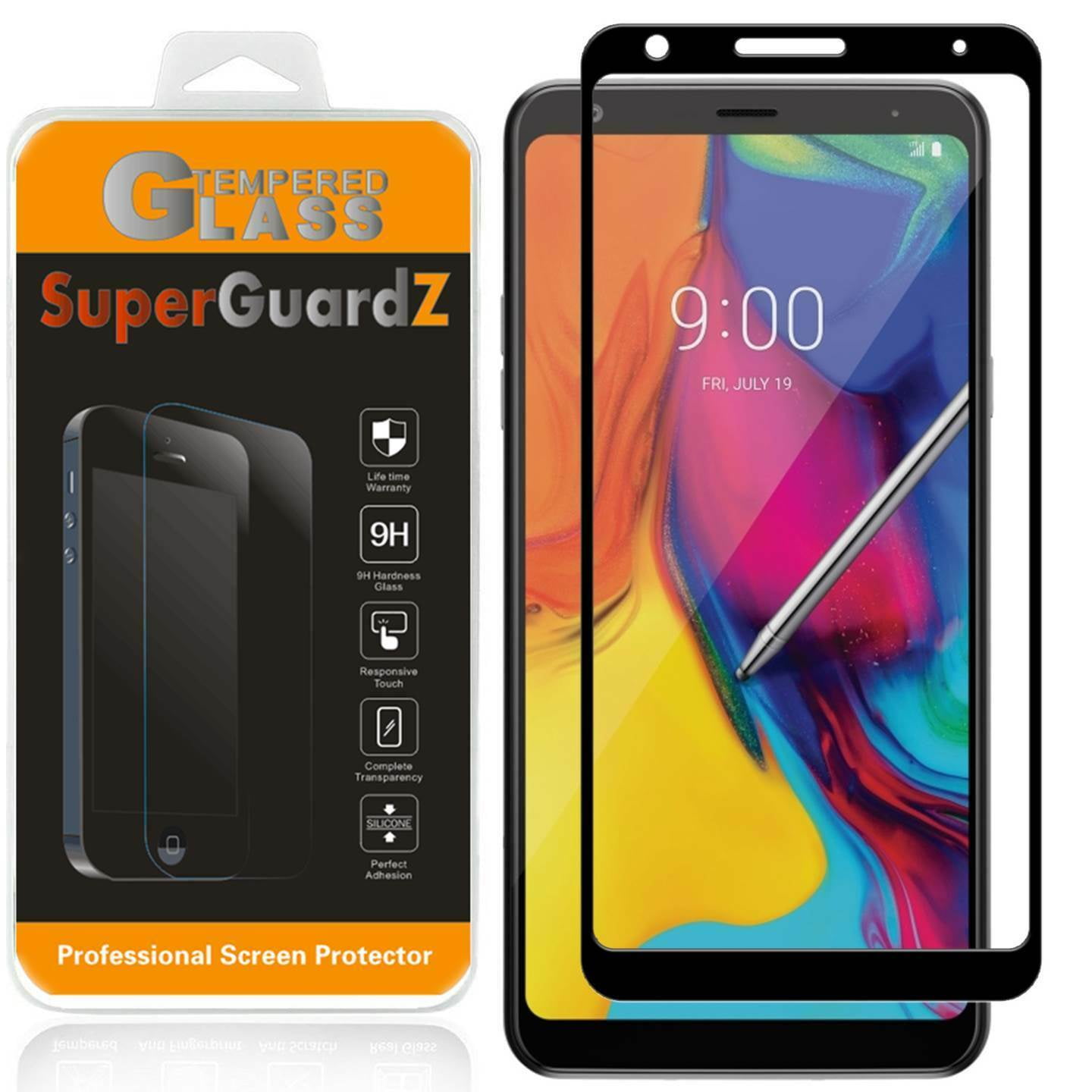 For LG Stylo 5+ LG Stylo Plus SuperGuardZ Full Cover