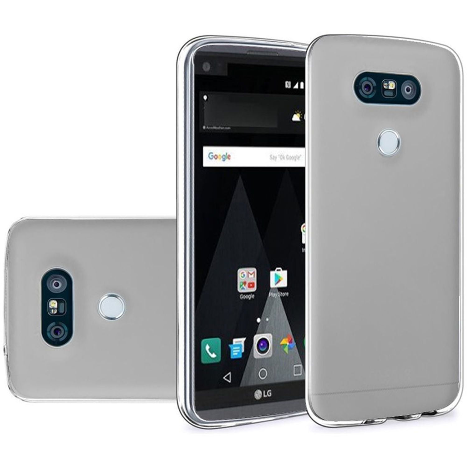 For LG V20 Case, by Insten Frosted TPU Rubber Candy Skin Case Cover For ...