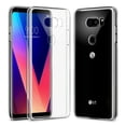 thumbnail image 1 of For LG V30 Case, Clear TPU Protective Cover Armor, Shock Adsorption, Drop Protection, Lifetime Protection, 1 of 6