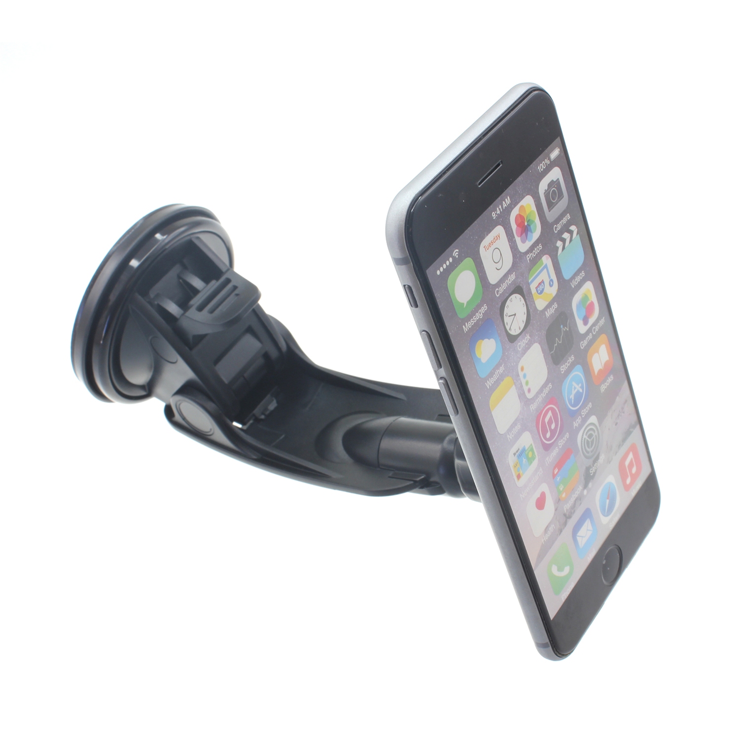 For LG V60 ThinQ Phone - Magnetic Car Mount, Holder Dash Windshield Swivel Strong Grip Strong Magnets for LG V60 ThinQ 5G - image 1 of 11