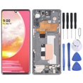 thumbnail image 1 of For LG Velvet 5G KR Version Original LCD Screen Digitizer Full Assembly with Frame (Silver), 1 of 6