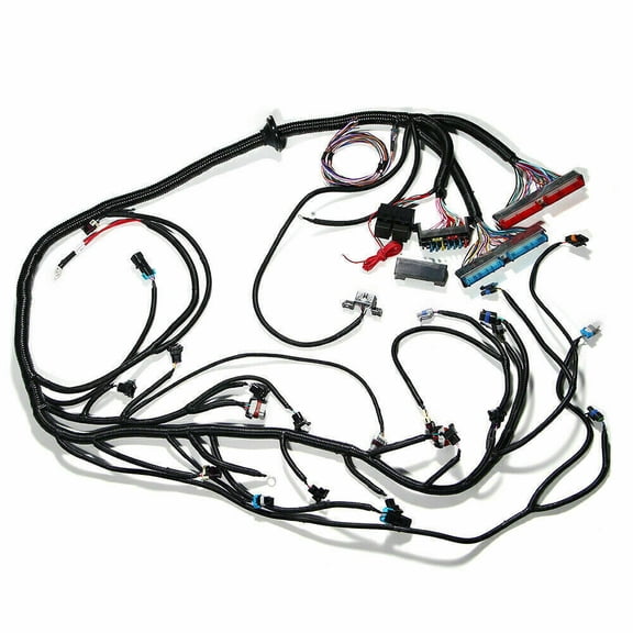 For LS1 97-06 4.8 5.3 6.0 DBC Standalone Wiring Harness T56 or Non-Electric Tran