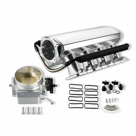 For LS1 LS2 LS6 4.8L 6.0L 102mm High Profile Intake Manifold & Throttle Body SL