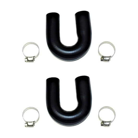 For LT Heater Core Crossover Coolant Bypass Hose with 2 Clamps for Chevy for Pontiac for LS1 LM7 LR4 LQ4 LS6 L59 LQ9 LS2 LS3 LH9 L20