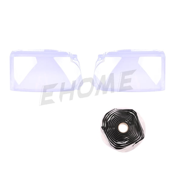 For Land Rover Discovery 4 LR4 2010 2011 2012 2013 Headlight Lens Cover Shell Pair LH+RH
