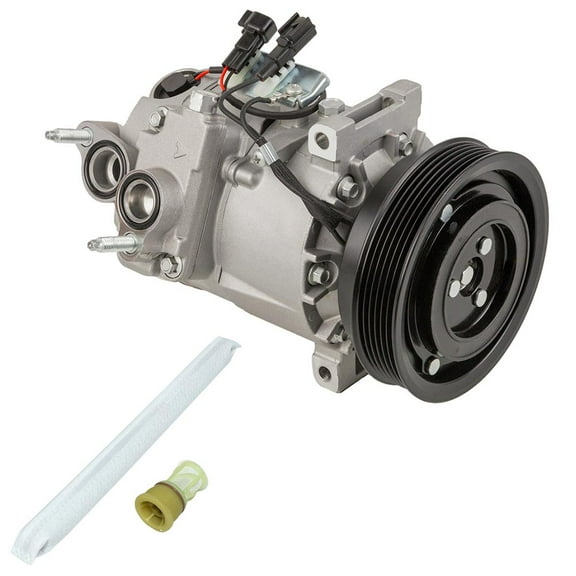 For Land Rover LR2 2008-2015 AC Compressor w/ A/C Drier - BuyAutoParts