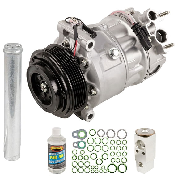 For Land Rover LR4 2010-2016 AC Compressor & A/C Repair Kit - BuyAutoParts