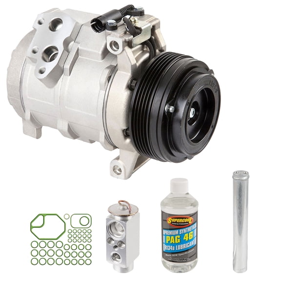 For Land Rover Range Rover 2004 2005 AC Compressor w/ A/C Repair Kit - BuyAutoParts