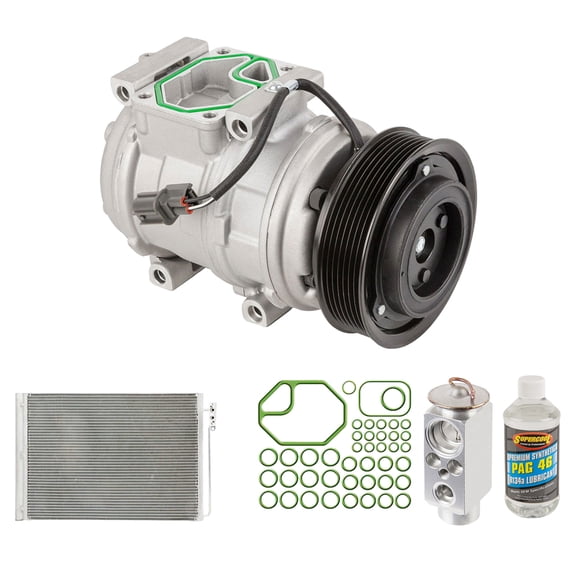 For Land Rover Range Rover A/C Kit w/ AC Compressor Condenser & Drier - BuyAutoParts