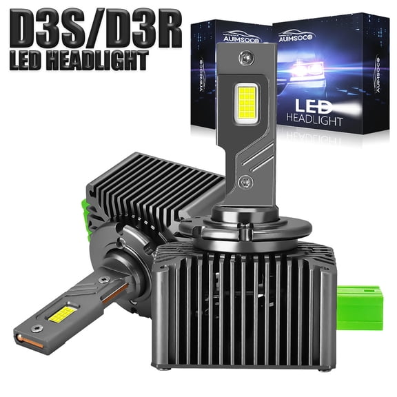 For Land Rover Range Rover Evoque 2012-2019 D3S D3R Pack of 2 Led Headlights Combo Hi-Lo Beam 8000LM 6000k Cool White Kit Easy Install 300% Brighter