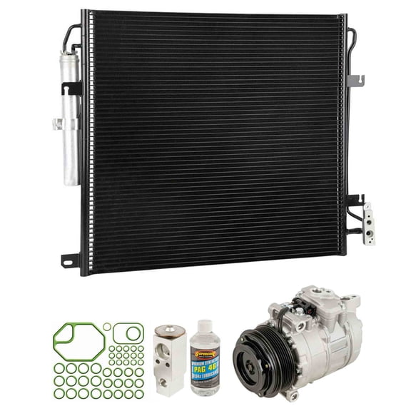 For Land Rover Range Rover Sport A/C Kit w/ AC Compressor Condenser & Drier - BuyAutoParts