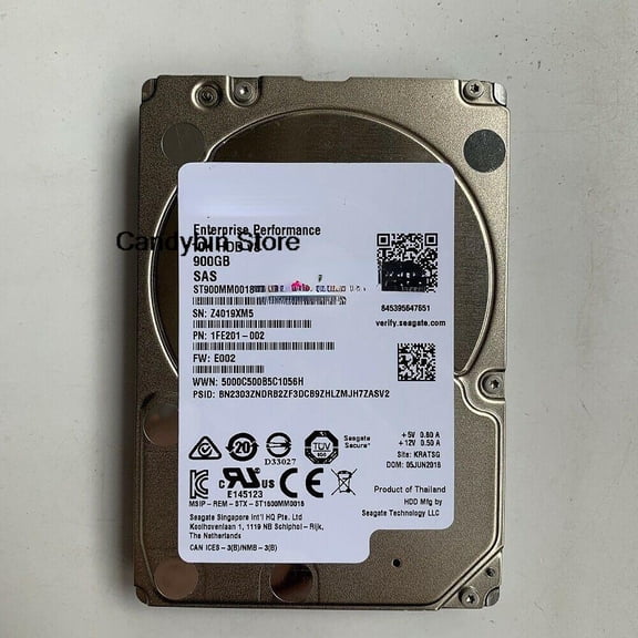 For Lenovo DELL Inspur ST900MM0018 server hard disk 900G 10K SAS 12GB 2.5