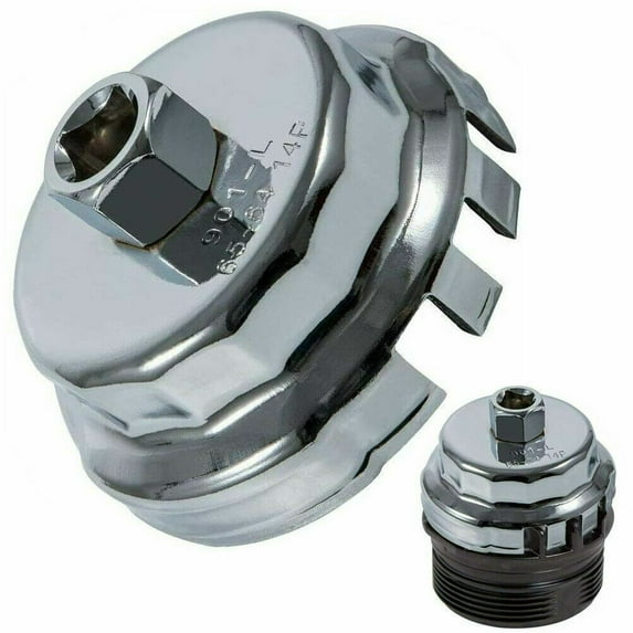 For Lexus 2.5L-5.7L Oil Filter Cap Wrench Cup Socket Steel Remover Tool 64.5mm