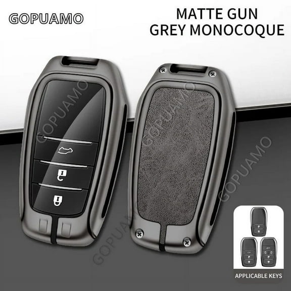 For Lexus D 2/3/5 buttons key case LX RC 200 250 350 LS 450H 300H NX GS RX IS ES GX Zinc alloy+leather Car Key Cover Case
