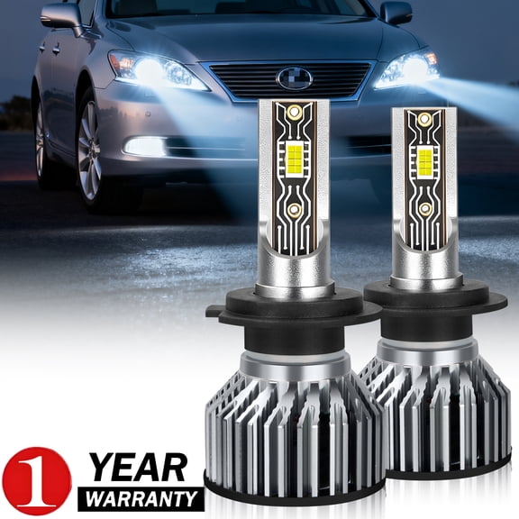 For Lexus ES330 2004 LED Headlights, Super Bright White, Low Beam, Plug & Play, 2-Pack