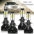 thumbnail image 1 of For Lexus ES350 2007 2008 2009 Combo 9005 H7 LED Headlight High Low Bulbs Kit US, 1 of 10
