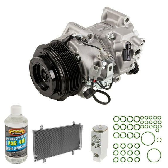 For Lexus ES350 2013-2016 A/C Kit w/ AC Compressor Condenser & Drier - BuyAutoParts
