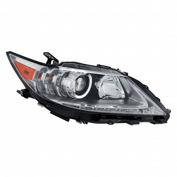 For Lexus ES350 / 300h Headlight 2013 2014 2015 Passenger Side w/ LED Daytime Running Light HID CAPA Certified For LX2519140 | 81145-33B50