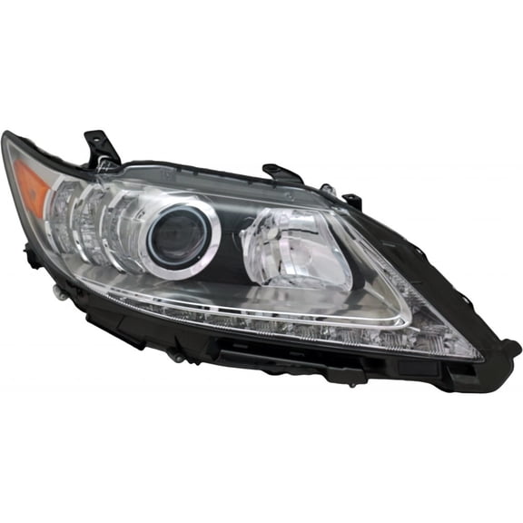 For Lexus ES350/ES300h 2013 2014 2015 Headlight Unit Passenger Side | HID | Clear Lens | Replacement For LX2519140 | 81145-33B50