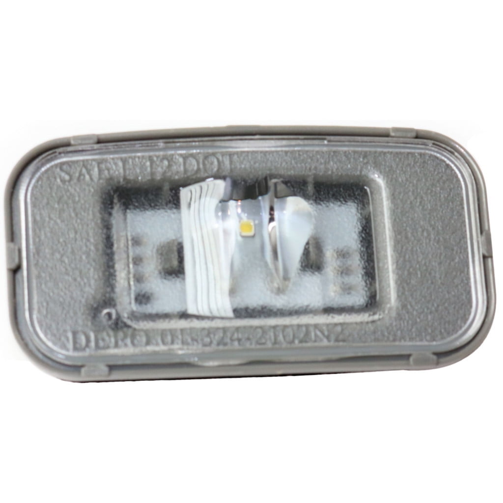 For Lexus GS200t License Plate Light 2016 2017 | Rear | Clear | Plastic | LX2870100 | 8127053030