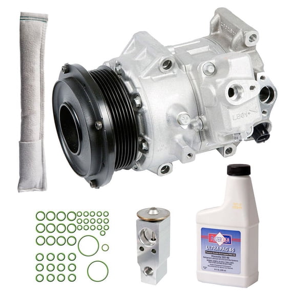 For Lexus GS460 2008 2009 2010 2011 OEM AC Compressor w/ A/C Repair Kit - BuyAutoParts