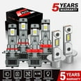thumbnail image 1 of For Lexus GX470 2003-2009 6000K LED Faro Alto / Luz de cruce + Luces antiniebla, 1 of 17