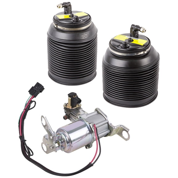 For Lexus GX470 Toyota 4Runner 2003-2009 Pair Rear Air Suspension Springs - BuyAutoParts